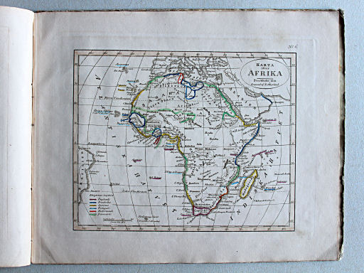 Thomée, Geographisk Chartbok, 1849
20. Karta öfver Afrika