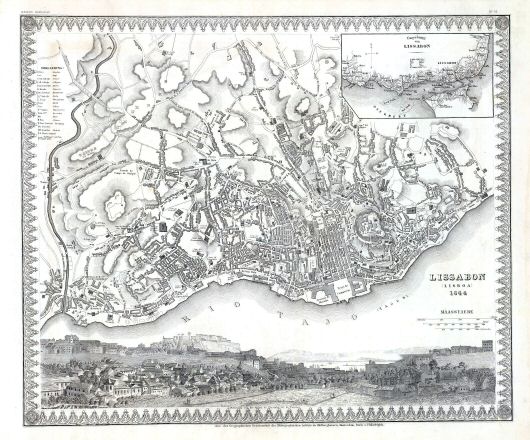 Meyers großer Hand-Atlas
45. Lissabon (1844)
David Rumsey Map Collection