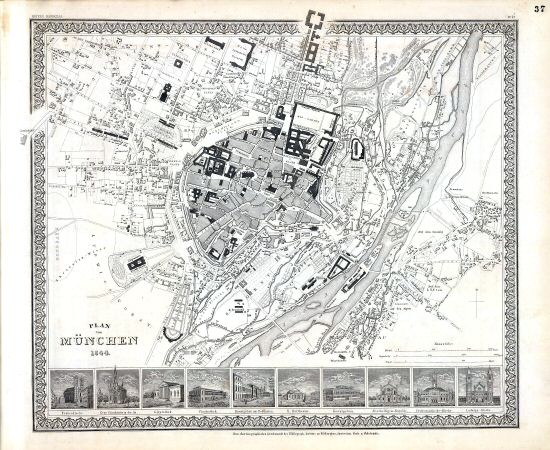 Meyers großer Hand-Atlas
37. München (1844)
David Rumsey Map Collection