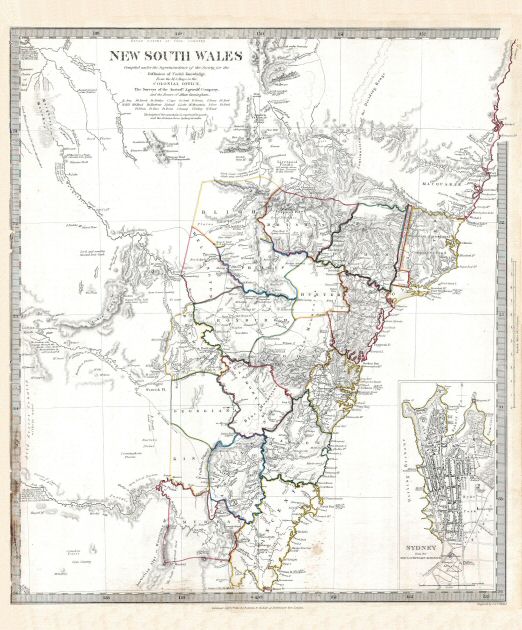 Society for the Diffusion of Useful Knowledge
158. New South Wales (1835)
M. Witkam Collection