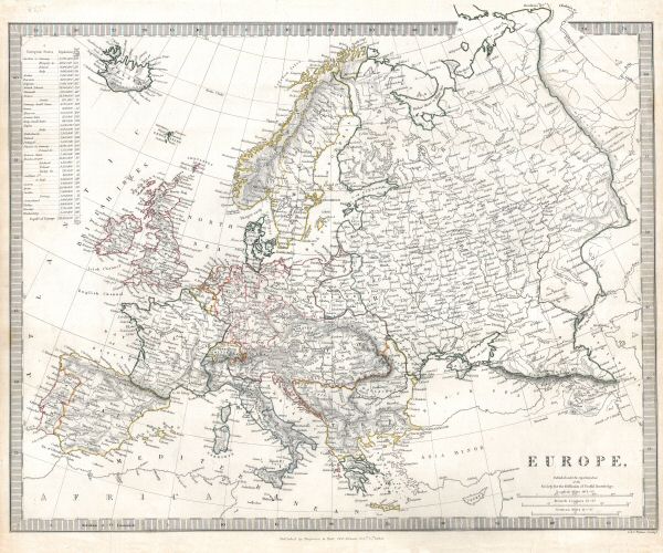 Society for the Diffusion of Useful Knowledge
13. Europe / Europa (1836)