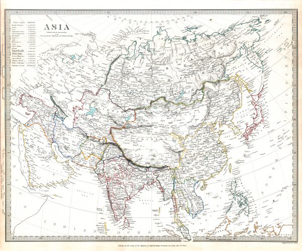 Society for the Diffusion of Useful Knowledge
81. Asia / Azië (1840)