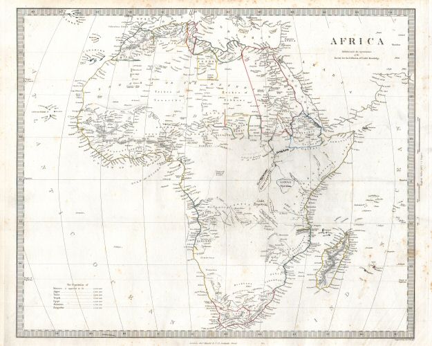Society for the Diffusion of Useful Knowledge
113. Africa / Afrika (±1845)