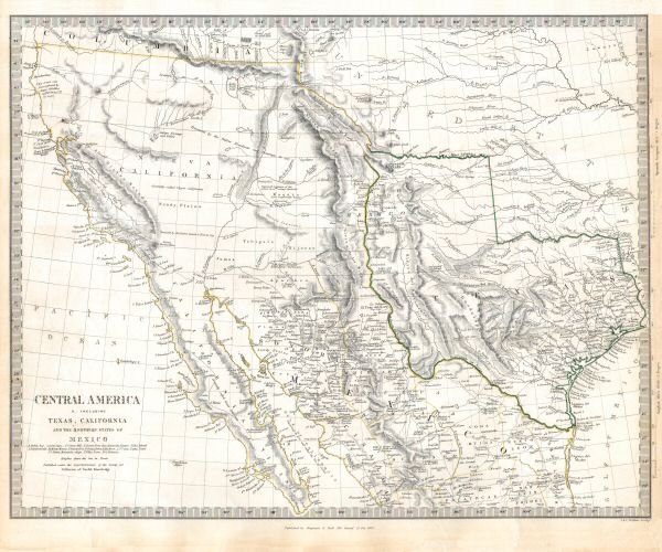 Society for the Diffusion of Useful Knowledge
147. Central America II / Midden-Amerika II (1842)