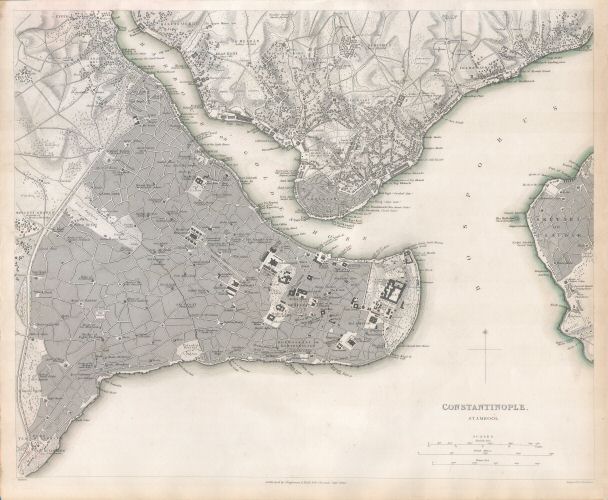 Society for the Diffusion of Useful Knowledge
P10. Constantinople / Constantinopel (1840)
(İstanbul)