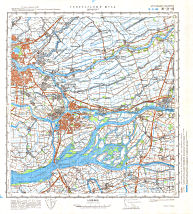 Генеральный Штаб / General'nyj Štab  1:100 000
Дордрехт / Dordrecht  1978
M-31-10 (13-31-010)