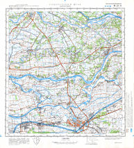 Генеральный Штаб / General'nyj Štab  1:100 000
Хертогенбос / ’s-Hertogenbosch  1978
M-31-11 (13-31-011)