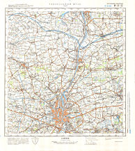 Генеральный Штаб / General'nyj Štab  1:100 000
Гент / Gent  1978
M-31-32 (13-31-032)