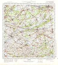 Генеральный Штаб / General'nyj Štab  1:100 000
Тюрнхаут / Turnhout  1978
M-31-34 (13-31-034)