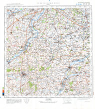 Генеральный Штаб / General'nyj Štab  1:100 000
Ронс / Ronse (Renaix)  1978
M-31-44 (13-31-044)