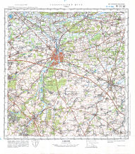 Генеральный Штаб / General'nyj Štab  1:100 000
Лувен (Лёвен) / Leuven (Louvain)  1978
M-31-46 (13-31-046)