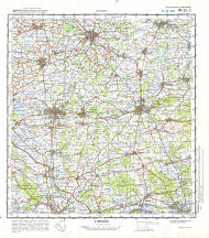 Генеральный Штаб / General'nyj Štab  1:100 000
Бохольт / Bocholt  1974
M-33-2 (13-32-002)