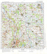 Генеральный Штаб / General'nyj Štab  1:100 000
Венло / Venlo  1974
M-33-13 (13-32-013)