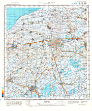Генеральный Штаб / General'nyj Štab  1:100 000
Леуварден / Leeuwarden  1987
N-31-108 (14-31-108)