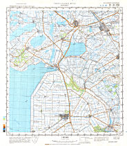 Генеральный Штаб / General'nyj Štab  1:100 000
Херенвен / Heerenveen  1987
N-31-120 (14-31-120)