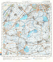 Генеральный Штаб / General'nyj Štab  1:100 000
Амстелвен / Amstelveen  1987
N-31-142 (14-31-142)