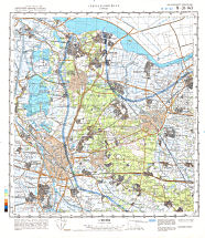 Генеральный Штаб / General'nyj Štab  1:100 000
Утрехт / Utrecht  1987
N-31-143 (14-31-143)
