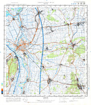 Генеральный Штаб / General'nyj Štab  1:100 000
Зволле / Zwolle  1987
N-32-121 (14-32-121)