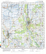 Генеральный Штаб / General'nyj Štab  1:100 000
Нордхорн / Nordhorn  1987
N-32-123 (14-32-123)