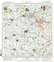 Генеральный Штаб / General'nyj Štab  1:100 000
Энсхеде / Enschede  1987
N-32-134 (14-32-134)