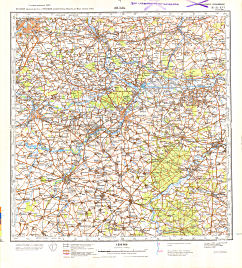 Генеральный Штаб / General'nyj Štab  1:200 000
Лилль / Lille  1966
M-31-XVI (13-31-16)