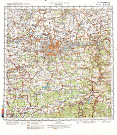 Генеральный Штаб / General'nyj Štab  1:200 000
Шарлеруа / Charleroi  1988
M-31-XVII (13-31-17)