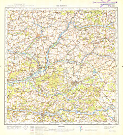 Генеральный Штаб / General'nyj Štab  1:200 000
Сен-Кантен / Saint-Quentin  1966
M-31-XXII (13-31-22)