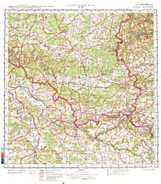 Генеральный Штаб / General'nyj Štab  1:200 000
Арлон / Arlon  1988
M-31-XXIV (13-31-24)