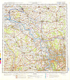 Генеральный Штаб / General'nyj Štab  1:200 000
Дуйсбург / Duisburg  1975
M-32-I (13-32-01)