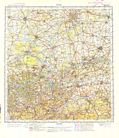 Генеральный Штаб / General'nyj Štab  1:200 000
Эссен / Essen  1967
M-32-II (13-32-02)