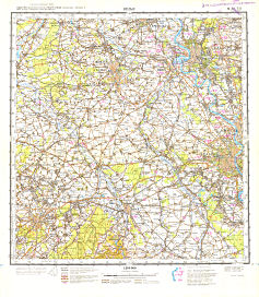 Генеральный Штаб / General'nyj Štab  1:200 000
Кёльн / Köln  1967
M-32-VII (13-32-07)