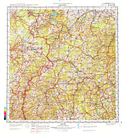 Генеральный Штаб / General'nyj Štab  1:200 000
Ойскирхен / Euskirchen  1988
M-32-XIII (13-32-13)