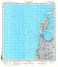Генеральный Штаб / General'nyj Štab  1:200 000
Ден-Хелдер / Den Helder  1988
N-31-XXIX (14-31-29)