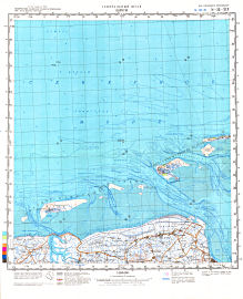 Генеральный Штаб / General'nyj Štab  1:200 000
Боркум / Borkum  1988
N-32-XIX (14-32-19)
