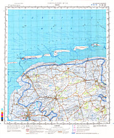 Генеральный Штаб / General'nyj Štab  1:200 000
Эмден / Emden  1988
N-32-XX (14-32-20)