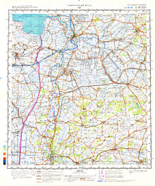 Генеральный Штаб / General'nyj Štab  1:200 000
Лер / Leer  1988
N-32-XXVI (14-32-26)