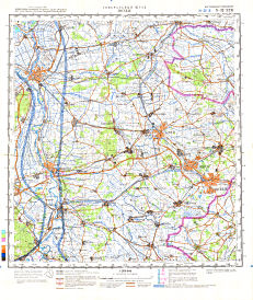 Генеральный Штаб / General'nyj Štab  1:200 000
Энсхеде / Enschede  1987
N-32-XXXI (14-32-31)