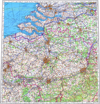Генеральный Штаб / General'nyj Štab&nbsp;&nbsp;1:500&nbsp;000
M-31-Б (13-31-2)