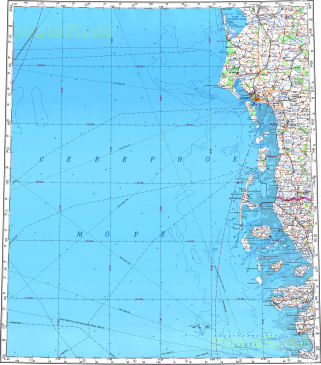 Генеральный Штаб / General'nyj Štab&nbsp;&nbsp;1:500&nbsp;000
N-32-А (14-32-1)