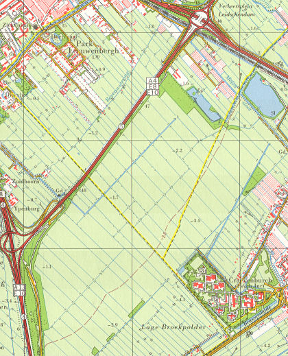 Topografische Dienst Nederland
's-Gravenhage / The Hague (30 G), 1980