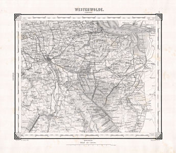 Topographische kaart Nederland 1:200.000, 1867-1868
5. Westerwolde (1868)