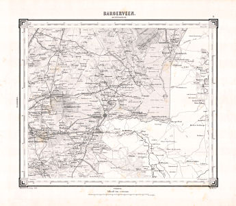 Topographische kaart Nederland 1:200.000, 1867-1868
8. Bargerveen (1868)