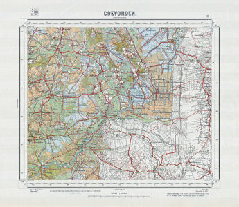 Topographische kaart Nederland 1:200.000, 1933-1955
8. Coevorden (1937)