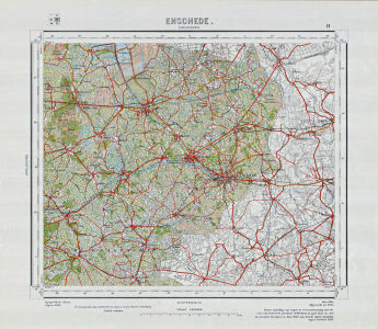 Topographische kaart Nederland 1:200.000, 1933-1955
11. Enschede (1935)