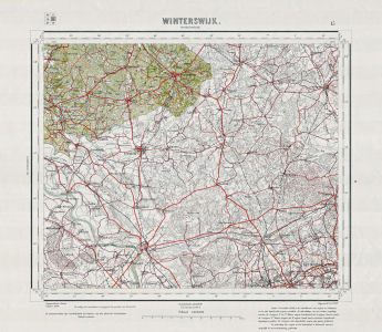 Topographische kaart Nederland 1:200.000, 1933-1955
y