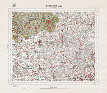 Topographische kaart Nederland 1:200.000, 1933-1955
15. Winterswijk (1953)