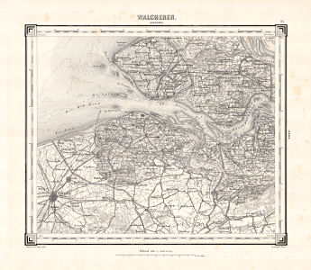 Topographische kaart Nederland 1:200.000, 1867-1868
16. Walcheren (1868)