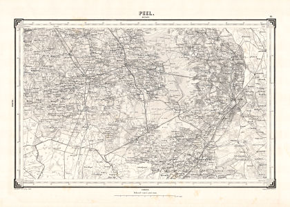 Topographische kaart Nederland 1:200.000, 1867-1868
18. Peel (1868)