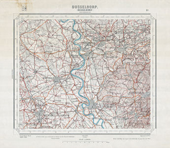Topographische kaart Nederland 1:200.000, 1933-1955
y