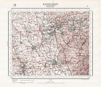 Topographische kaart Nederland 1:200.000, 1933-1955
19. Dusseldorp (1955)